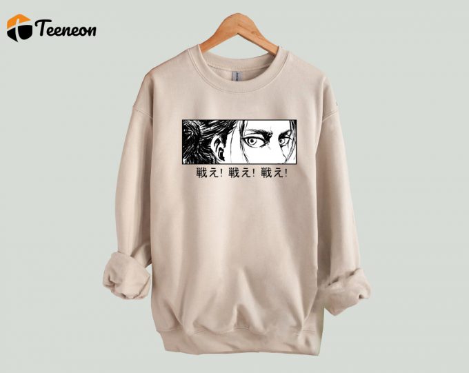 Eren Yeager Shirt,Eren Yeager Tshirt,Anime Shirt,Attack On Titan Shirt,Attack Titan Shirt,Anime Manga Shirt,Anime Lovers Shirt,Anime Tee 1