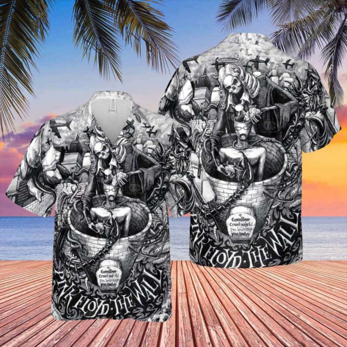 Essence Of The Wall Hawaiian Pink Floyd Shirt Gift For Men Women 2