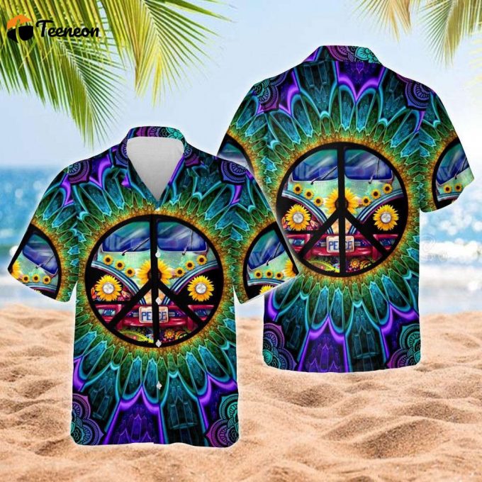 Every Little Thing Is Gonna Be Alright Hippie Hawaiian Shirt For Men Women 1