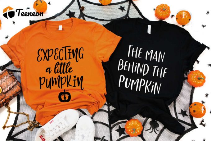 Expecting A Little Pumpkin Shirt, Halloween Pregnancy, Thanksgiving Pregnancy Shirt, Pregnancy Announcement Shirt, Little Pumpkin 1