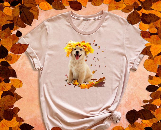 Fall Dog Shirt, Cute Dog Shirt, Fall Shirt, Autumn Shirt, Fall Animals Shirt, Fall Pet Shirt, Pet Shirt, Cool Fall Shirt, Fall Vibes 5