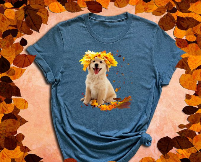 Fall Dog Shirt, Cute Dog Shirt, Fall Shirt, Autumn Shirt, Fall Animals Shirt, Fall Pet Shirt, Pet Shirt, Cool Fall Shirt, Fall Vibes 5