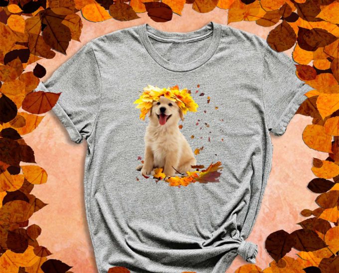 Fall Dog Shirt, Cute Dog Shirt, Fall Shirt, Autumn Shirt, Fall Animals Shirt, Fall Pet Shirt, Pet Shirt, Cool Fall Shirt, Fall Vibes 6