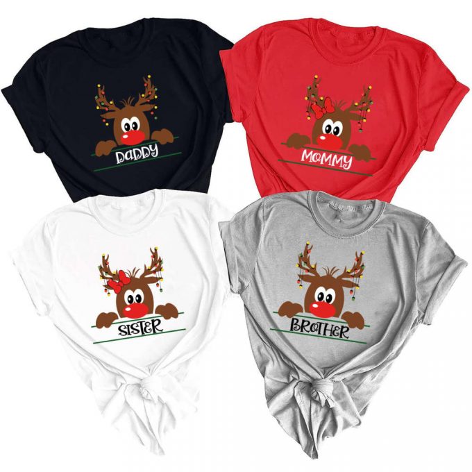 Custom Family Christmas Shirts: Matching Hoodie Reunion &Amp; Group Party Attire 3