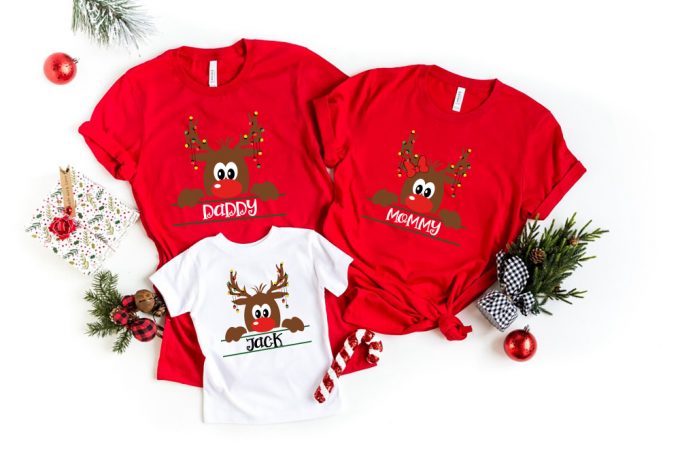 Custom Family Christmas Shirts: Matching Hoodie Reunion &Amp; Group Party Attire 4