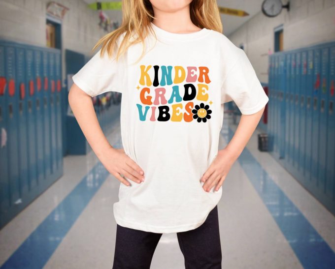 Fifth Grade Vibes T-Shirt: Back To School Shirt For 4Th Grade Hello 4Th Grade First Day Of School Gift 3