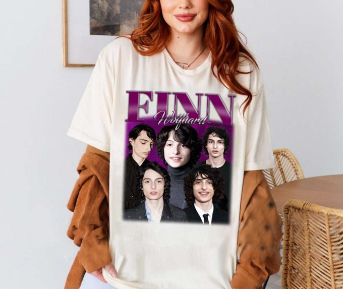 Finn Wolfhard T-Shirt, Finn Wolfhard Shirt, Finn Wolfhard Tees, Vintage Shirt, Hip Hop Graphic, Trendy Shirt, Retro Shirt, Unisex Shirt 2