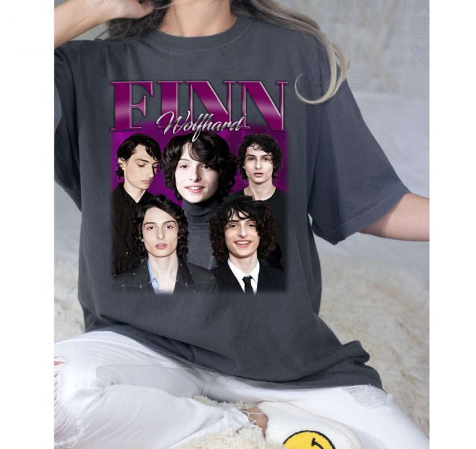 Finn Wolfhard T-Shirt, Finn Wolfhard Shirt, Finn Wolfhard Tees, Vintage Shirt, Hip Hop Graphic, Trendy Shirt, Retro Shirt, Unisex Shirt 3