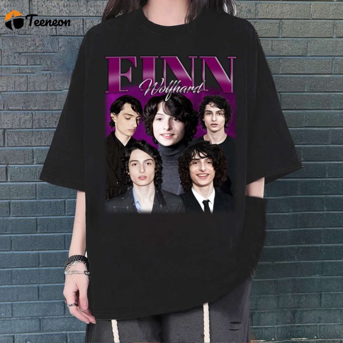 Finn Wolfhard T-Shirt, Finn Wolfhard Shirt, Finn Wolfhard Tees, Vintage Shirt, Hip Hop Graphic, Trendy Shirt, Retro Shirt, Unisex Shirt 1