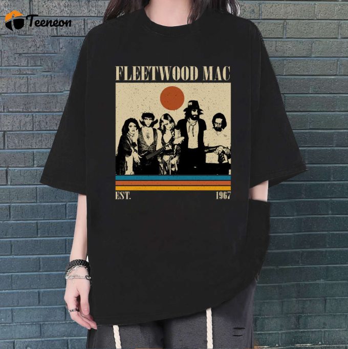 Fleetwood Mac T-Shirt, Fleetwood Mac Shirt, Fleetwood Mac Music, Unisex Shirt, Trendy Shirt, Music Vintage, Album Shirt