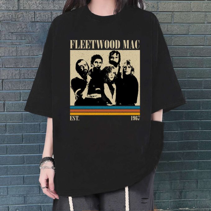 Fleetwood Mac T-Shirt, Fleetwood Mac Shirt, Fleetwood Mac Music, Unisex Shirt, Trendy Shirt, Music Vintage, Gifts For Fan 2