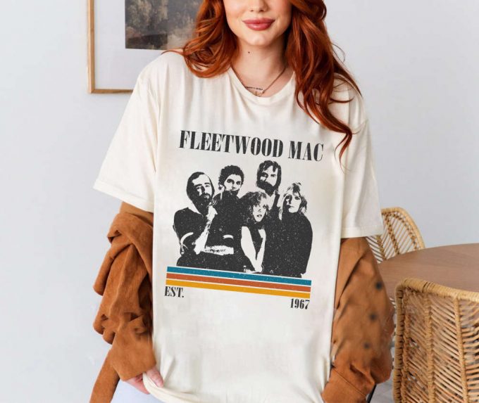 Fleetwood Mac T-Shirt, Fleetwood Mac Shirt, Fleetwood Mac Music, Unisex Shirt, Trendy Shirt, Music Vintage, Gifts For Fan 3