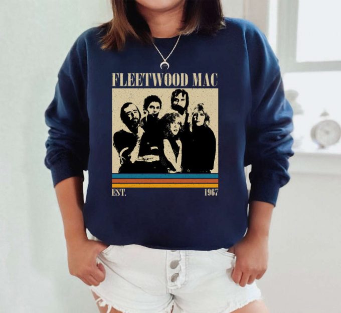 Fleetwood Mac T-Shirt, Fleetwood Mac Shirt, Fleetwood Mac Music, Unisex Shirt, Trendy Shirt, Music Vintage, Gifts For Fan 5