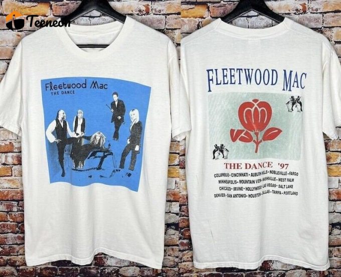 Fleetwood Mac The Dance 97 T-Shirt: Tour 97 Tee With Stevie Nicks 1