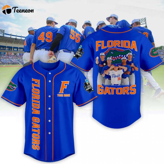 Florida Gators Baseball Jersey Gift For Men And Women 1