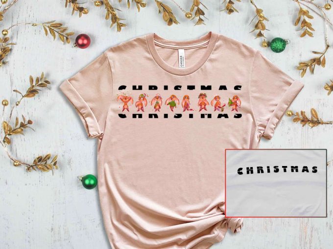 Folded Christmas T-Shirt, Christmas Apparel, Merry Christmas Shirt, Funny Christmas Shirt, Christmas Gift, Xmas Outfits, Christmas Outfits 4