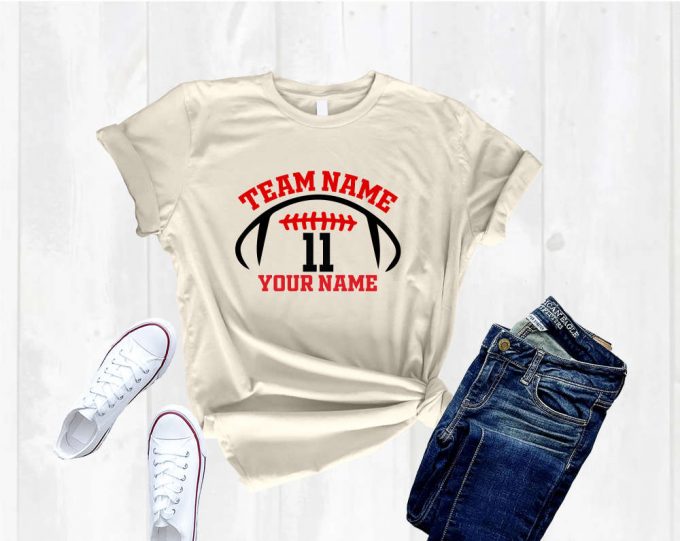 Football Shirt Collection: Team Name Game Day Player &Amp; School Team Shirts 2