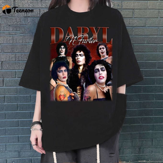 Frank N Furter T-Shirt, Frank N Furter Shirt, Frank N Furter Tees, Vintage Shirt, Hip Hop Graphic, Trendy Shirt, Retro Shirt, Unisex Shirt 1