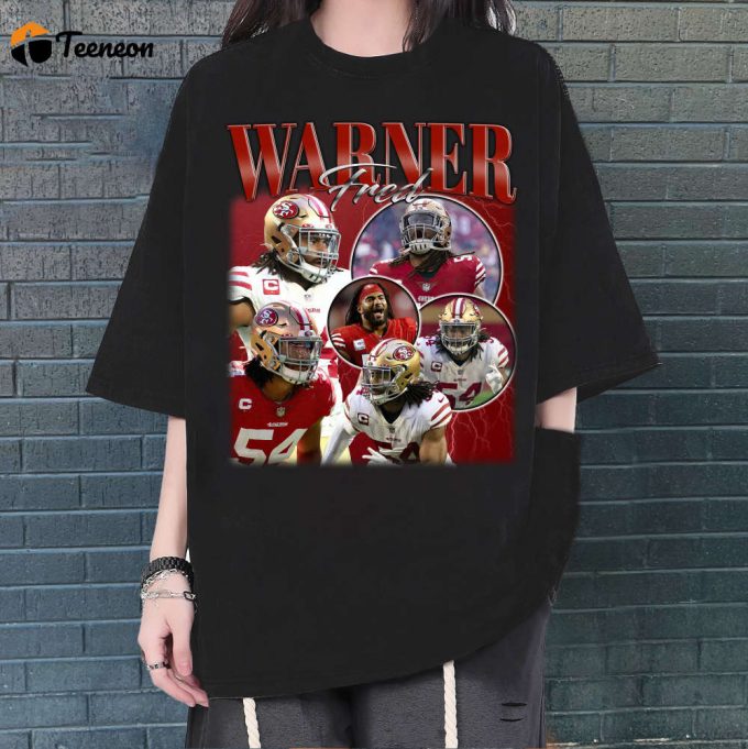 Fred Warner T-Shirt, Fred Warner Shirt, Fred Warner Tees, Vintage Shirt, Hip Hop Graphic, Trendy Shirt, Retro Shirt, Unisex Shirt 1