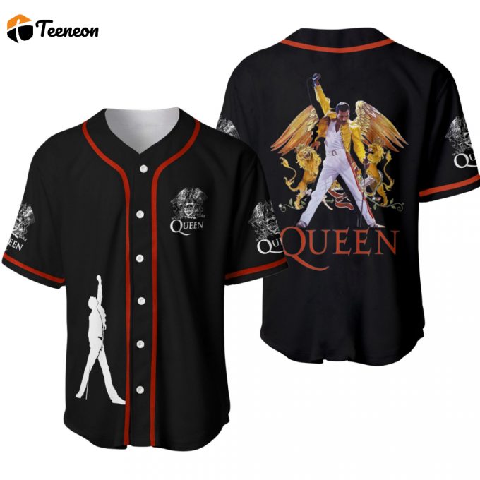 Freddie Mercury Baseball Jersey Gift For Men And Women 1