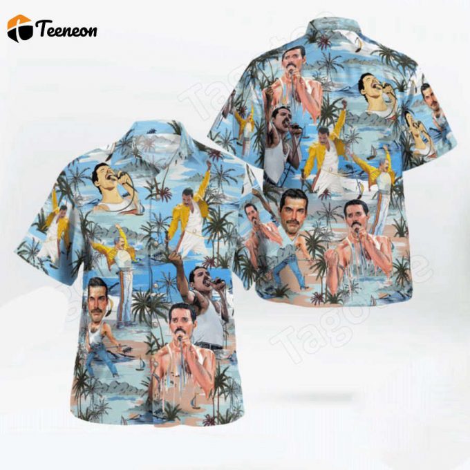 Freddie Mercury Hawaii Shirt, Best Gift For Men And Women 1