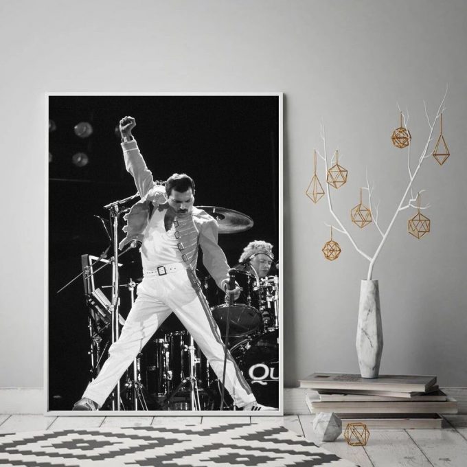 Freddie Mercury Music Poster For Home Decor Gift 2