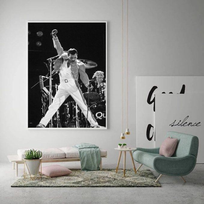 Freddie Mercury Music Poster For Home Decor Gift 3