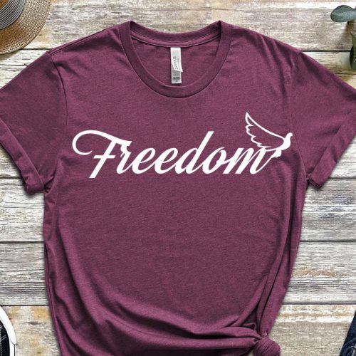 Freedom shirt, 4th of July shirt, Red White and Blue shirt, America Tee, 4th of July Apparel, Fourth of July T-Shirt, Proud American shirt