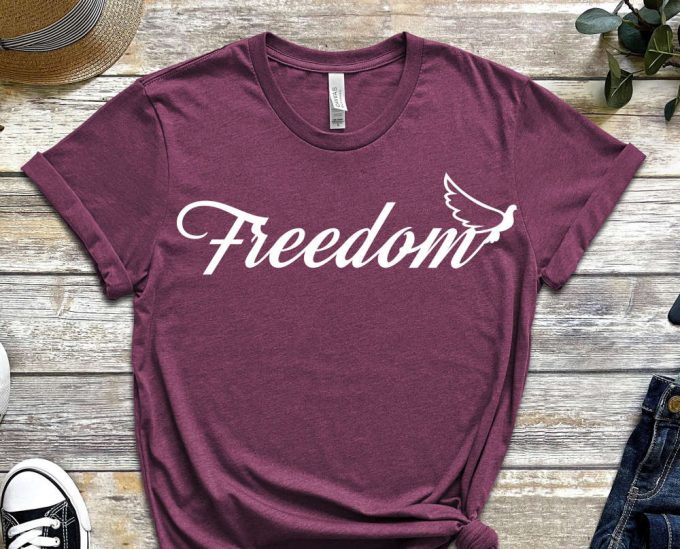 Freedom Shirt, 4Th Of July Shirt, Red White And Blue Shirt, America Tee, 4Th Of July Apparel, Fourth Of July T-Shirt, Proud American Shirt 2