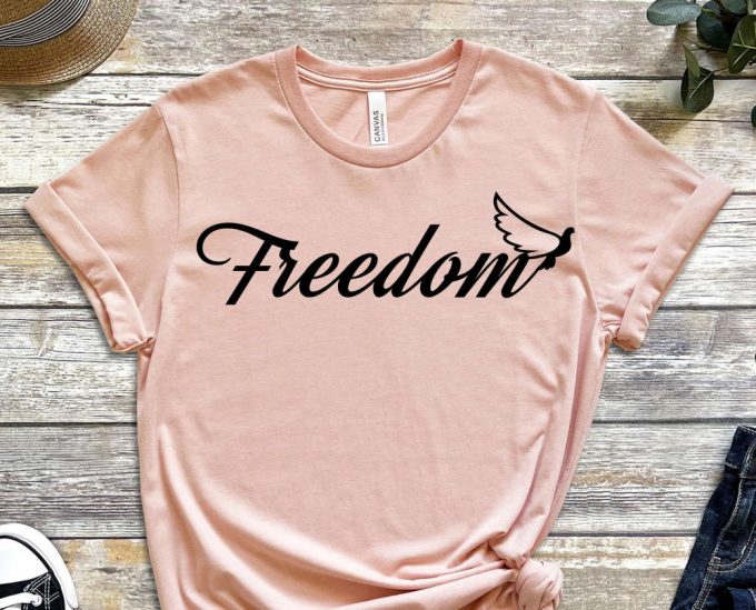 Freedom Shirt, 4Th Of July Shirt, Red White And Blue Shirt, America Tee, 4Th Of July Apparel, Fourth Of July T-Shirt, Proud American Shirt 4