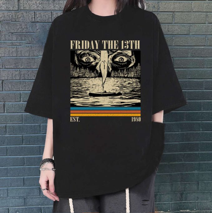 Friday The 13Th T-Shirt, Friday The 13Th Shirt, Friday The 13Th Vintage, Movie Shirt, Vintage Shirt, Gifts For Her, Birthday Gifts 2