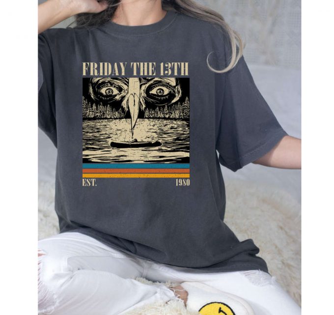 Friday The 13Th T-Shirt, Friday The 13Th Shirt, Friday The 13Th Vintage, Movie Shirt, Vintage Shirt, Gifts For Her, Birthday Gifts 4