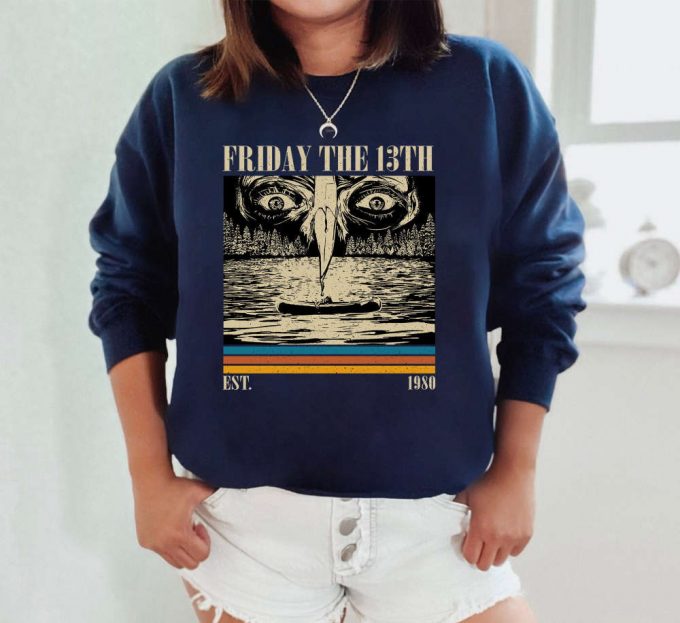 Friday The 13Th T-Shirt, Friday The 13Th Shirt, Friday The 13Th Vintage, Movie Shirt, Vintage Shirt, Gifts For Her, Birthday Gifts 7