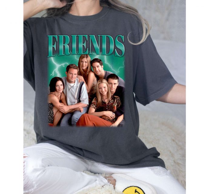 Friends T-Shirt, Friends Shirt, Friends Tees, Vintage Shirt, Hip Hop Graphic, Trendy Shirt, Retro Shirt, Unisex Shirt 3