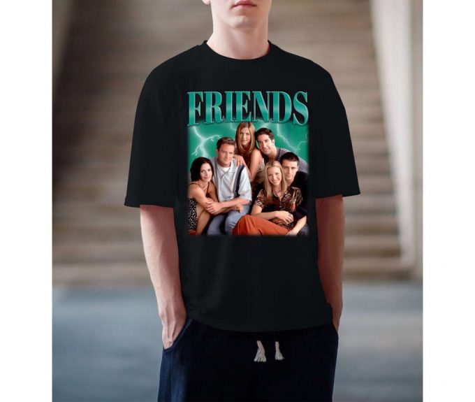 Friends T-Shirt, Friends Shirt, Friends Tees, Vintage Shirt, Hip Hop Graphic, Trendy Shirt, Retro Shirt, Unisex Shirt 4