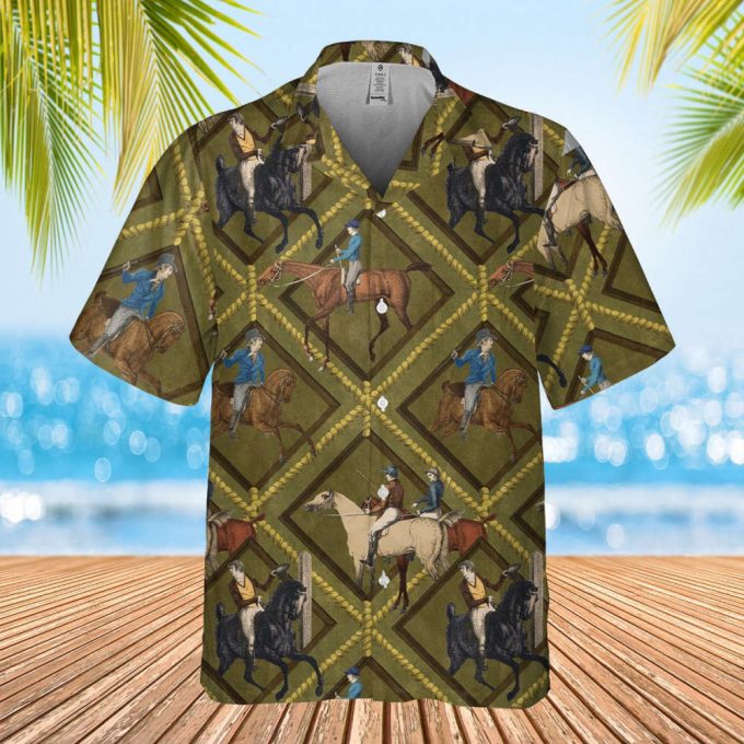 Funny Horse Hawaiian, Horse Racing Hawaiian Shirts, Horse Race Game, Horse Racing Shirt, Cowboy Hawaii Shirt, Horse Dice Game Shirt 2