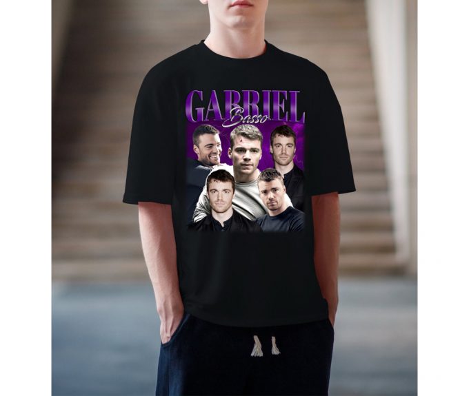 Gabriel Basso T-Shirt, Gabriel Basso Shirt, Gabriel Basso Unisex, Unisex T-Shirt, Hip Hop Graphic, Trendy T-Shirt, Retro T-Shirt 4