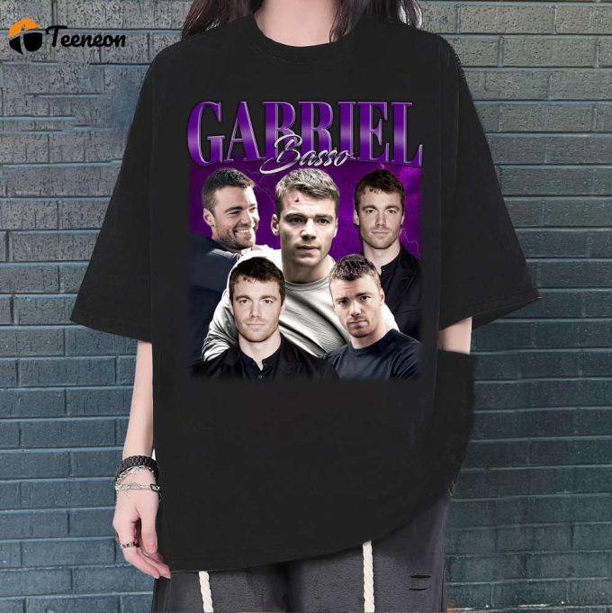 Gabriel Basso T-Shirt, Gabriel Basso Shirt, Gabriel Basso Unisex, Unisex T-Shirt, Hip Hop Graphic, Trendy T-Shirt, Retro T-Shirt 1