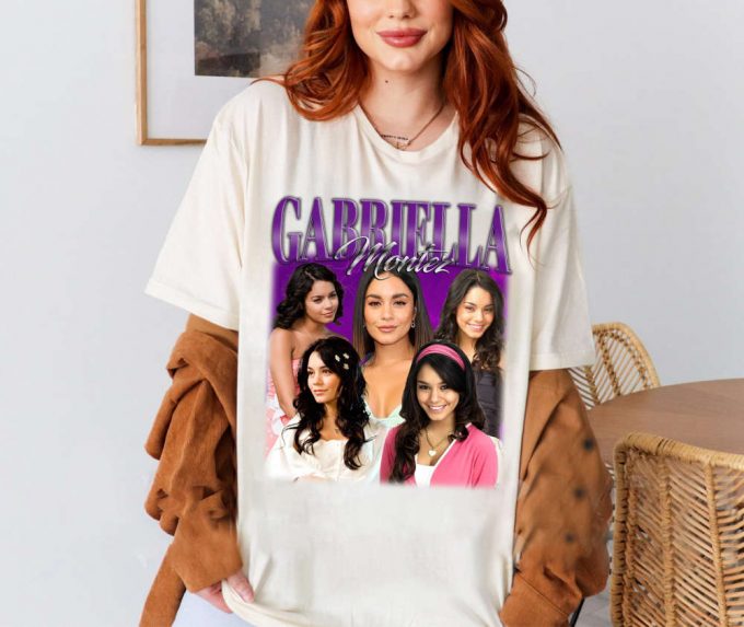 Gabriella Montez T-Shirt, Gabriella Montez Shirt, Gabriella Montez Unisex, Unisex T-Shirt, Hip Hop Graphic, Trendy T-Shirt, Retro T-Shirt 2