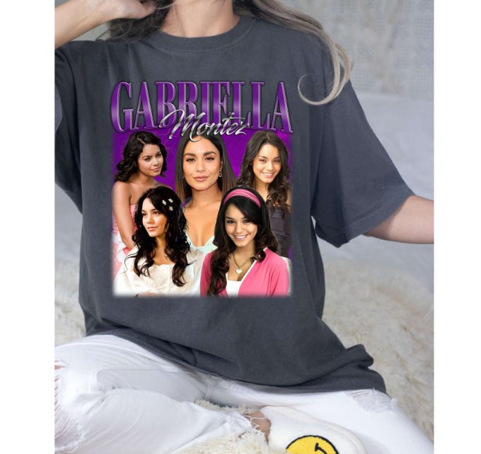 Gabriella Montez T-Shirt, Gabriella Montez Shirt, Gabriella Montez Unisex, Unisex T-Shirt, Hip Hop Graphic, Trendy T-Shirt, Retro T-Shirt 3