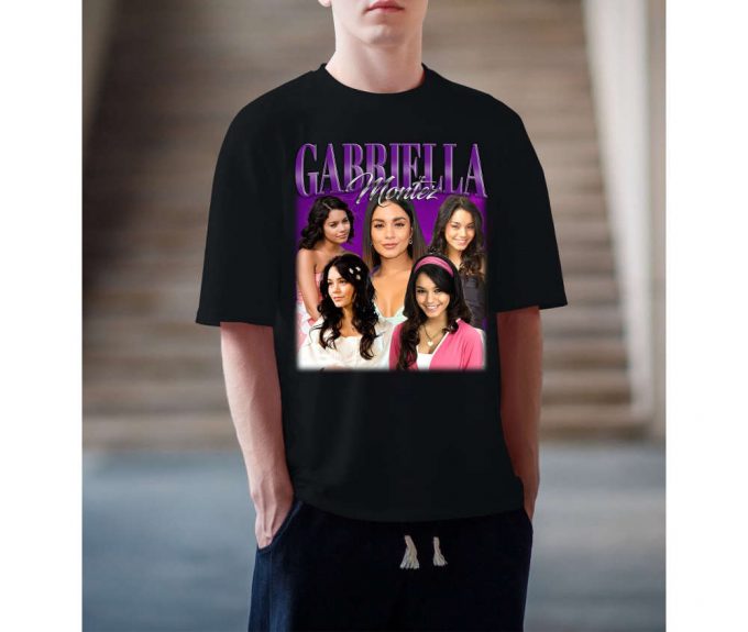 Gabriella Montez T-Shirt, Gabriella Montez Shirt, Gabriella Montez Unisex, Unisex T-Shirt, Hip Hop Graphic, Trendy T-Shirt, Retro T-Shirt 4