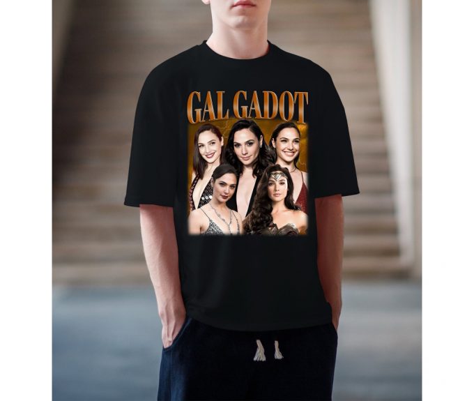 Gal Gadot T-Shirt, Gal Gadot Shirt, Gal Gadot Unisex, Unisex T-Shirt, Hip Hop Graphic, Trendy T-Shirt, Retro T-Shirt, Unisex Shirt 4