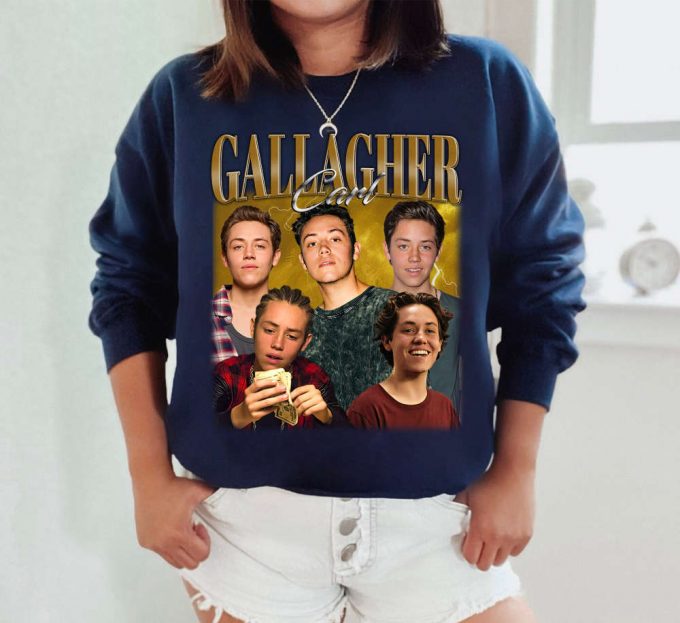 Gallagher Carl T-Shirt, Gallagher Carl Shirt, Gallagher Carl Unisex, Unisex T-Shirt, Hip Hop Graphic, Trendy T-Shirt, Retro T-Shirt 5