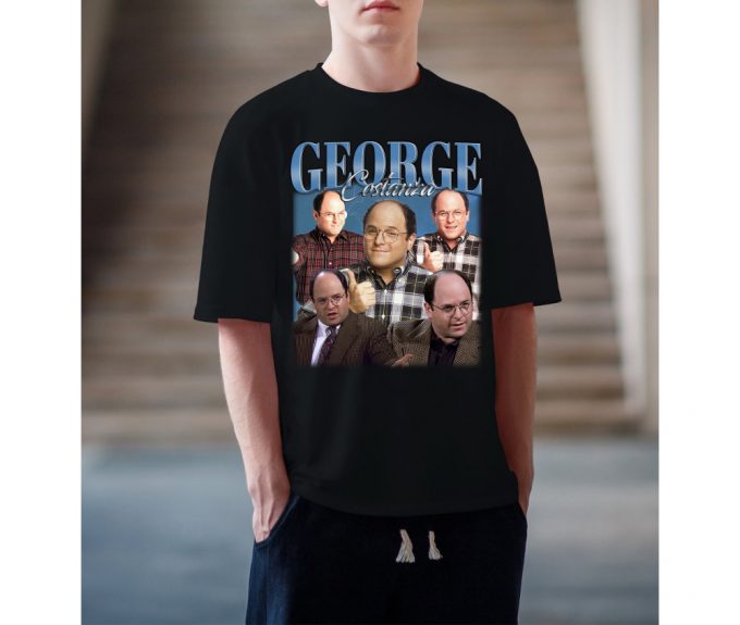 George Costanza T-Shirt, George Costanza Shirt, George Costanza Unisex, Unisex T-Shirt, Hip Hop Graphic, Trendy T-Shirt, Retro T-Shirt 4