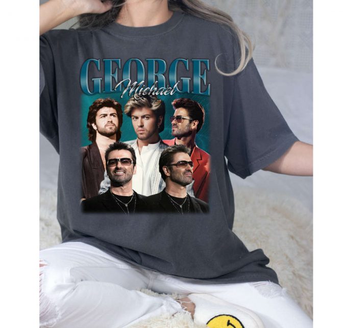 George Michael T-Shirt, George Michael Shirt, George Michael Unisex, Unisex T-Shirt, Hip Hop Graphic, Trendy T-Shirt, Retro T-Shirt 3