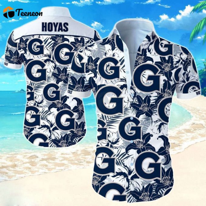 Georgetown Hoyas Hawaii Shirt Gift For Men And Women 1