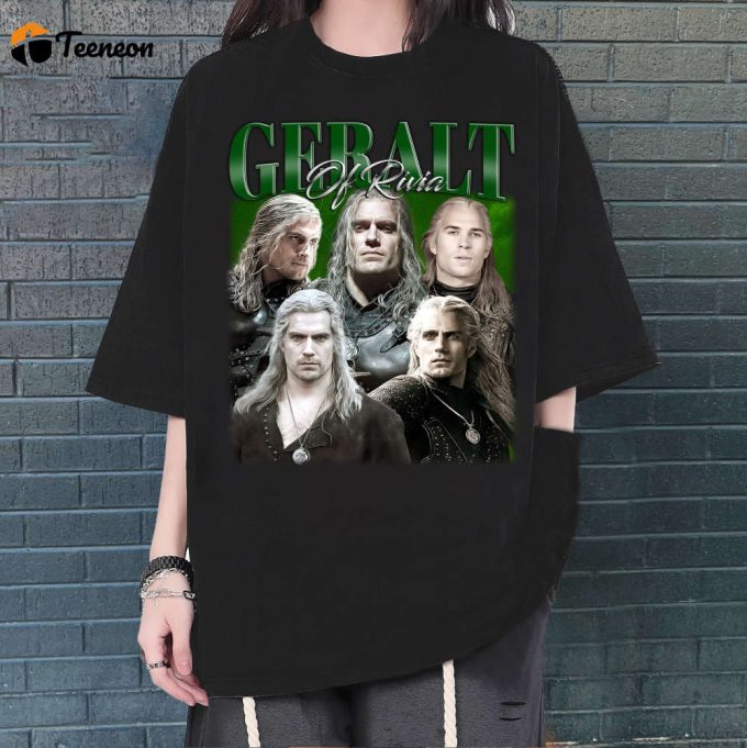 Geralt Of Rivia T-Shirt, Geralt Of Rivia Shirt, Geralt Of Rivia Unisex, Unisex T-Shirt, Hip Hop Graphic, Trendy T-Shirt, Retro T-Shirt 1