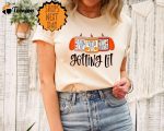 Getting Lit fall Shirt, Pumpkin Shirt, Getting Lit Candles Shirt, Fall Outfit, Fall Bachelorette Party Shirt, Thanksgiving Shirt, Fall Shirt