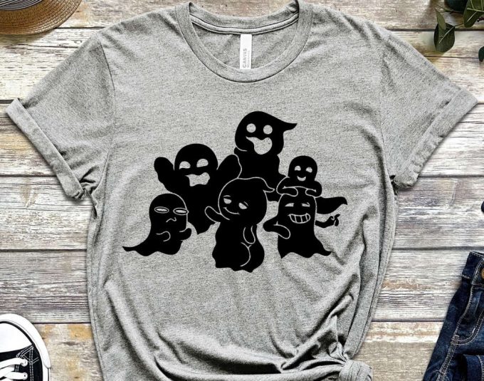 Ghost Family Shirt, Ghost Shirt, Halloween Shirt, Spooky Shirt, Funny Halloween Shirt, Halloween Gift, Halloween Squad, Halloween Family 5