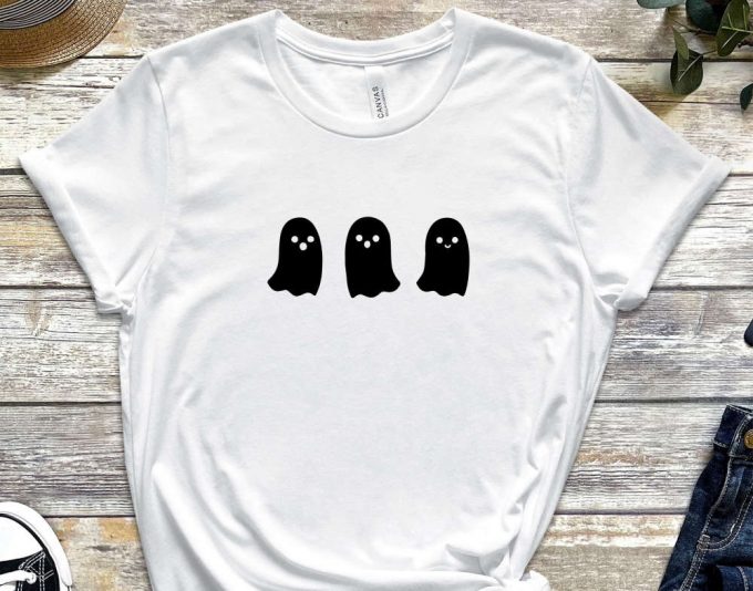 Ghost Shirt, Halloween Shirt, Funny Halloween Tee, Cute Women Halloween Tee, Halloween Gift, Hocu Pocu Tee, Cute Ghost Shirt, Spooky T-Shirt 3